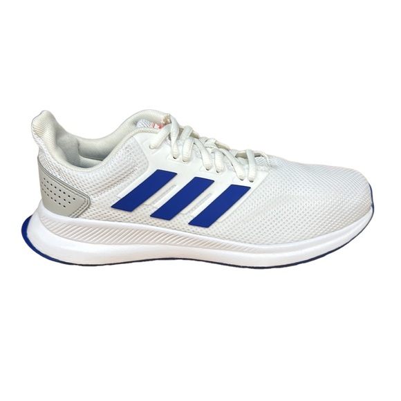 Adidas Runfalcon Men's Running Athletic Shoes White/Blue/Gray EF0148 Size 7 EUC - Picture 6 of 11
